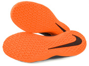Szaro-pomarańczowe buty piłkarskie na halę Nike Hypervenom Phantom Academy IC AH7295-081