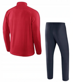 Czerwono-granatowy dres Nike Academy 18 Truck Suite 893709
