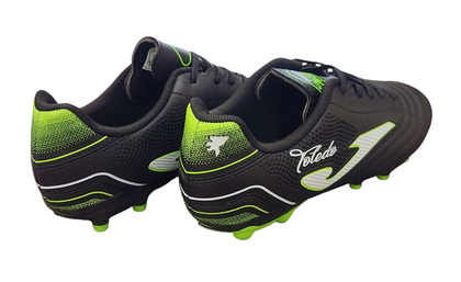 Czarno-seledynowe buty piłkarskie Joma Toledo 2501 TOJW2501FG