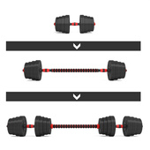 SGP30 SZTANGIELKI-SZTANGA KOMPOZYT 30 KG HMS