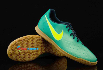 Niebieskie buty piłkarskie na halę Nike Magista Ola IC 844423-375 JR