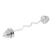 STC55 SZTANGIELKI REGULOWANE W WALIZCE CHROMOWANE 55KG HMS