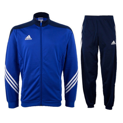 Niebieski dres treningowy Adidas Sereno 14 junior F49716