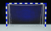 Bramka do piłki ręcznej alu 3x2 m typ 2 (przenośna) biało-czerwona