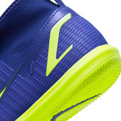 Granatowo-zielone buty halówki Nike Mercurial Superfly 8 Academy CV0784 474 - Junior