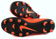 Pomarańczowo-czarne buty piłkarskie Nike Mercurial Superfly Club MG AH7363-810