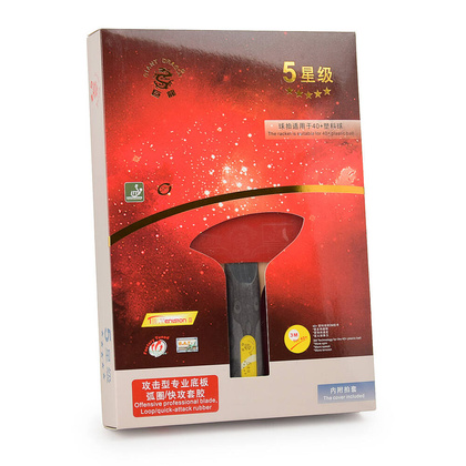 Rakietka do tenisa stołowego ping-ponga Giant Dragon 5★ N8051 + pokrowiec