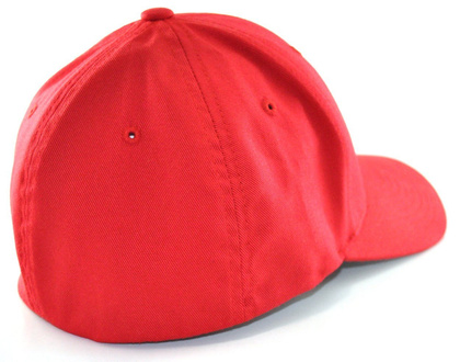 Czerwona czapka z daszkiem FlexiFit Yupoong Resovia Rzeszów