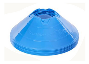 Niebieskie wysepki, stożki treningowe pod laskę 100750