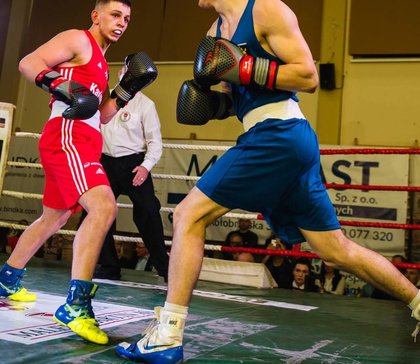 Rękawice bokserskie skóra naturalna PRO SPIDER 16 oz