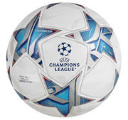 Niebiesko-biała piłka nożna Adidas UCL Competition Liga Mistrzów IA0940