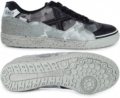 Czarno-szare buty halowe Munich G-3 INDOOR 327 3111327