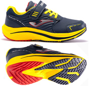 Granatowo-żółte buty sneakersy Joma Fury 2233 JFURYW2233V - Junior