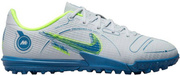 Szaro-niebieskie buty piłkarskie turfy Nike Mercurial Vapor 14 Academy DJ2863 054 - Junior