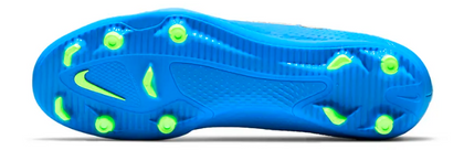 Niebieskie buty piłkarskie korki Nike Phantom GT Club FG/MG CK8479-400 - junior