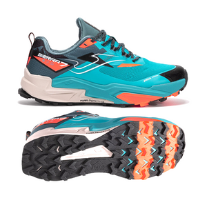 Turkusowo-koralowe buty trekingowe Joma Sierra 2517 TKSIES2517