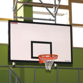 Zestaw do koszykówki Pesmenpol ( tablica 105x180cm + mechanizm regulacji + obręcz + siatka)