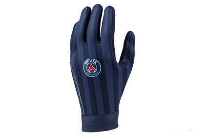 Granatowe rękawiczki piłkarskie Nike PSG Hyperwarm GS3895-410