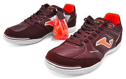 Brązowe buty piłkarskie na halę Joma Top Flex 906 Sala