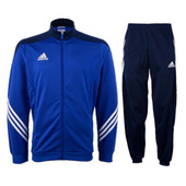 Niebieski dres treningowy Adidas Sereno 14 junior F49716