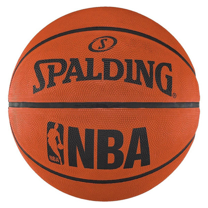 Brązowa piłka koszykowa do koszykówki Spalding NBA rozmiar 7