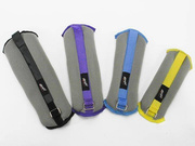 Szaro-żółte obciążniki miękkie Allright FE08014 2x0,5 kg