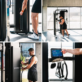 ARES PRO BRAMA DO ĆWICZEŃ Z WYCIĄGIEM I STOSEM COMMERCIAL HMS