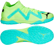 Seledynowo-turkusowe buty turfy Puma Future Match 107184 03