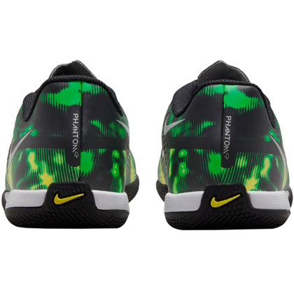 Czarno-zielone buty halówki Nike Phantom GT2 Academy DM0749 003 - Junior
