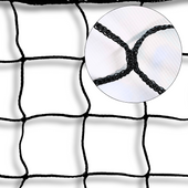 Siatka do siatkówki treningowa |9,5m x 1m| PE 3mm czarna bezwęzłowa - Legend Sport