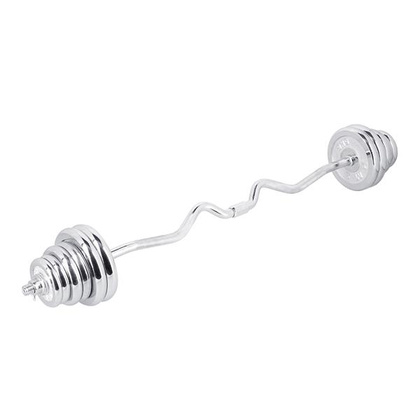 STC55 SZTANGIELKI REGULOWANE W WALIZCE CHROMOWANE 55KG HMS