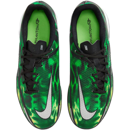 Czarno-zielone buty halówki Nike Phantom GT2 Academy DM0749 003 - Junior