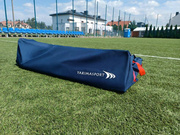 Biała bramka przenośna do piłki nożnej 3 x 1,55 m PRO PVC 100686