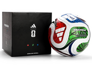 Kolorowa piłka nożna Adidas Fifa World Cup 2026 Trionda League JD8045 + pudełko