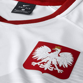 Biało-czerwona koszulka reprezentacji Polski Nike Breathe Top 2018 893891-100