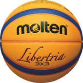 Pomarańczowa piłka do koszykówki 3x3 Molten Libertria B33T5000 