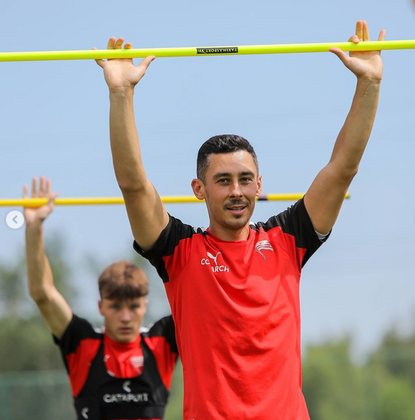 10x Laska treningowa 1,6 m Różowy