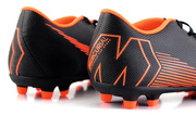 Czarno-pomarańczowe buty piłkarskie Nike Mercurial Vapor Club MG AH7378-081