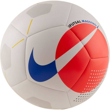 Biało-niebiesko-czerwona piłka nożna Nike Futsal Maestro SC3974-101
