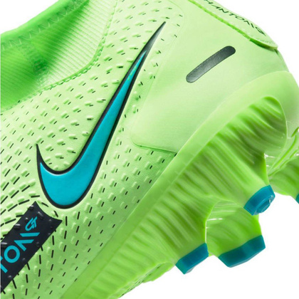 Zielone buty piłkarskie korki Nike Phantom GT Academy FG/MG CW6667 303