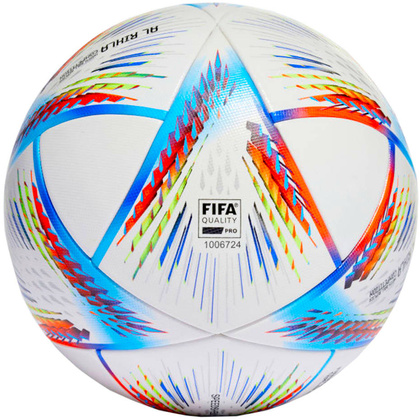 Biała piłka nożna Adidas Al Rihla Competition Fifa World Cup 2022 H57792