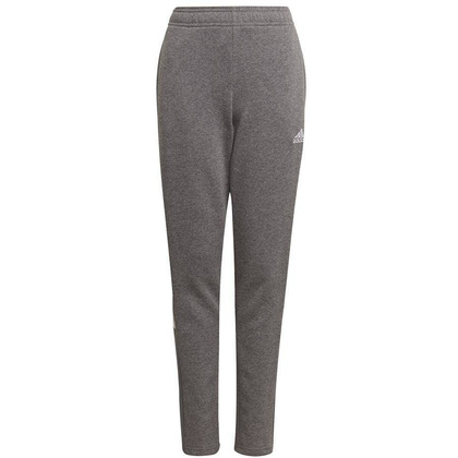 Grafitowe spodnie dresowe Adidas Tiro 21 Sweat Pant Junior GP8809