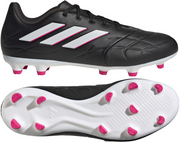 Czarno-białe buty piłkarskie korki Adidas Copa Pure.3 FG HQ8942