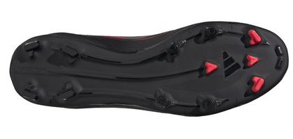 Czarno-czerwone buty piłkarskie Adidas F50 League IE1294