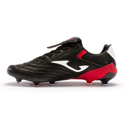Czarno-czerwone buty piłkarskie Joma Aguila Cup 2301 ACUS2301FG