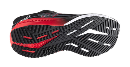 Czarno-czerwone buty do biegania Joma Titanium Men 2501 RTITAS2501