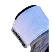 Biało-czarne rękawice bramkarskie 4Keepers Evo Gris NC