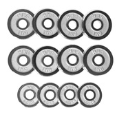 STC15 SZTANGIELKI REGULOWANE W WALIZCE CHROMOWANE 15KG HMS