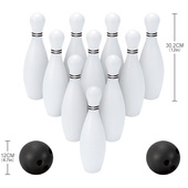 ZESTAW SPORTOWY DO GRY W KRĘGLE BOWLING PLAY SET 30CM