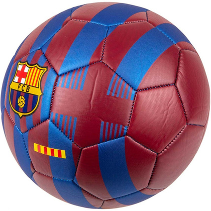 Granatowo-bordowa piłka nożna FC Barcelona 3374378